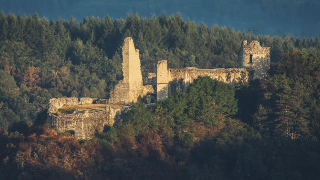 Le château de Ventadour - Moustier-Ventadour