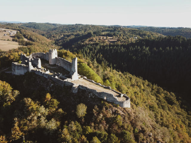 Le château de Ventadour - Moustier-Ventadour