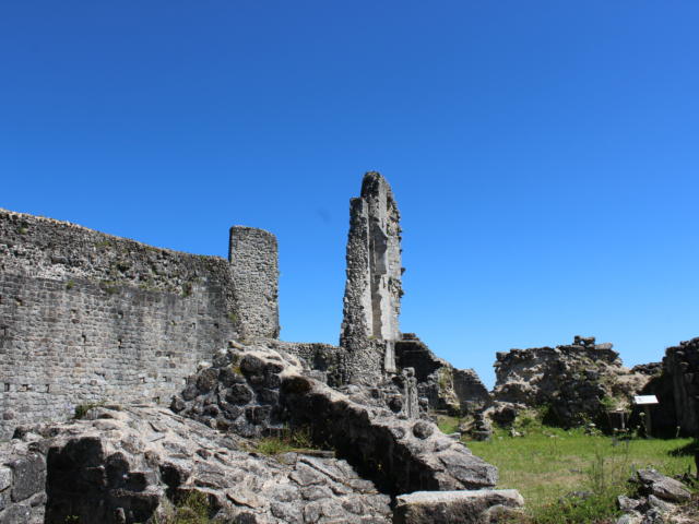 Le château de Ventadour - Moustier-Ventadour