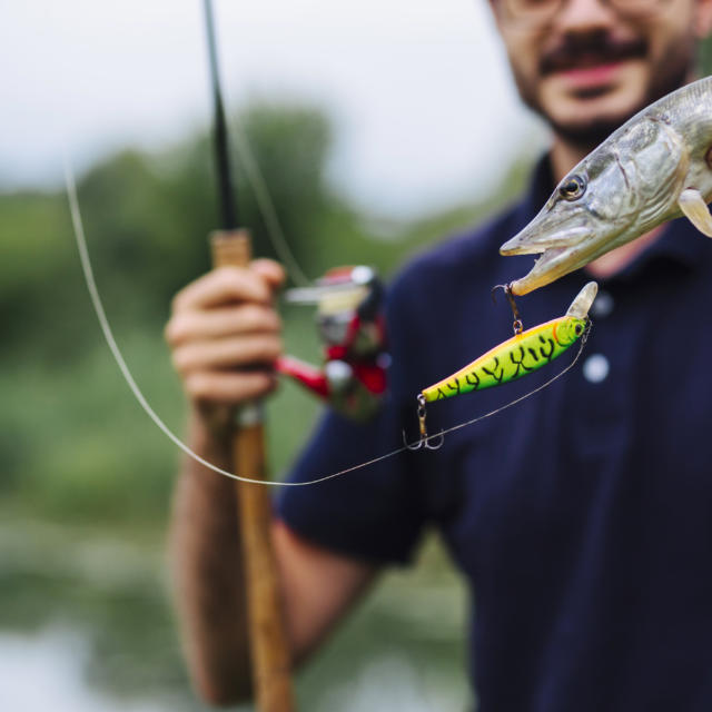 Homme Peche Poisson