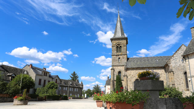 L'église de Lapleau