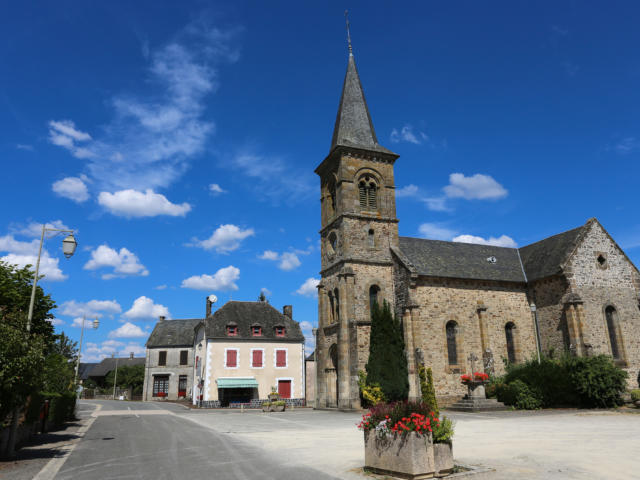 L'église de Lapleau