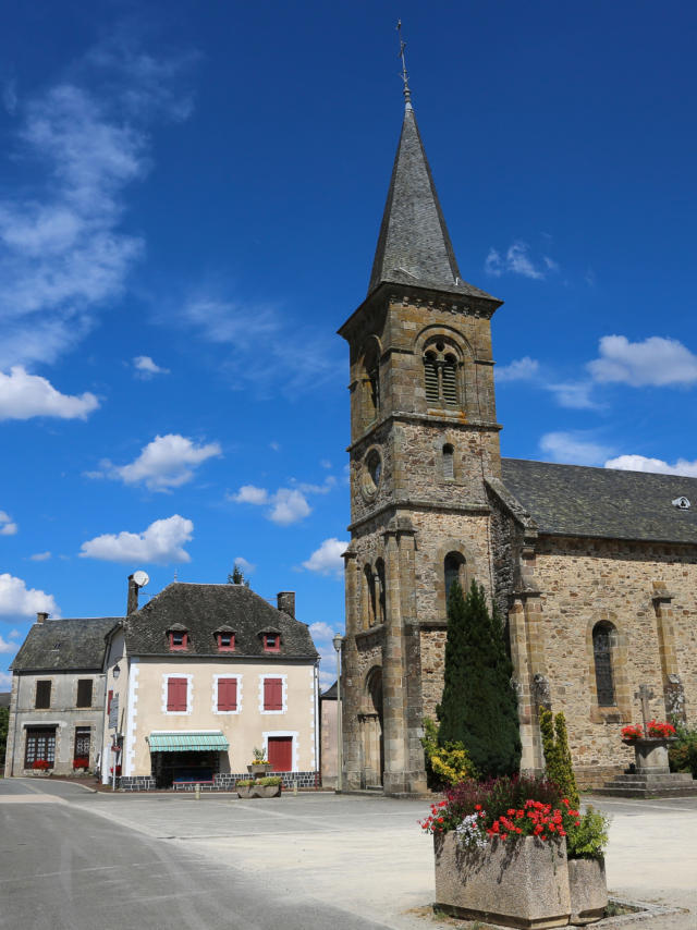 L'église de Lapleau