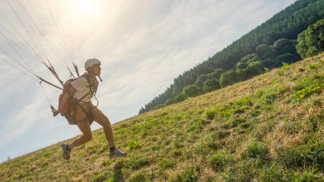 Expérience parapente dans les Monédières