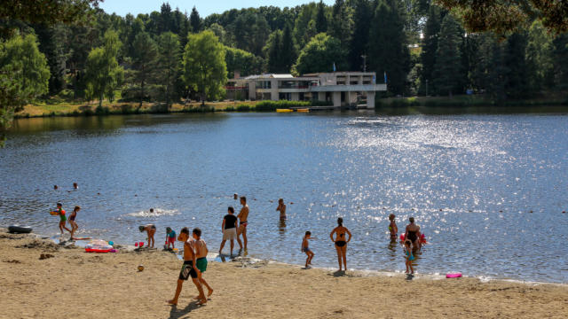 Plage du Lac du Deiro