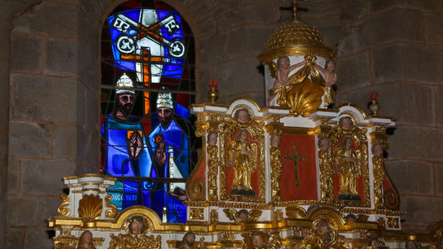 Intérieur de l’église de Rosier d'Egletons