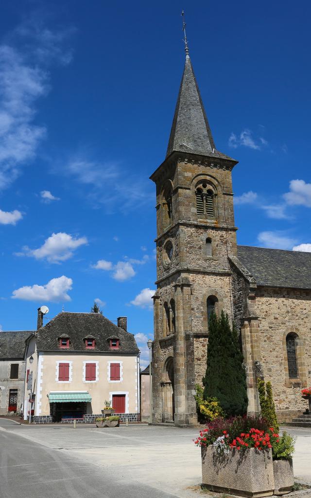 L'église de Lapleau