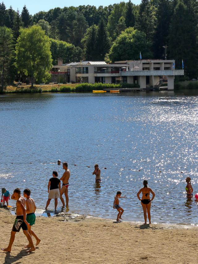 Plage du Lac du Deiro