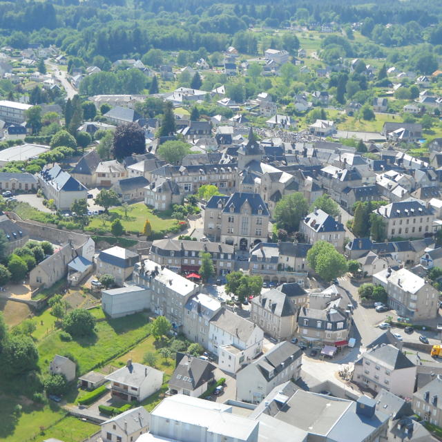 Vue Aérienne d'Egletons