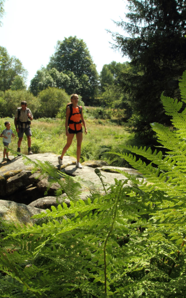 Randonnée au plateau de Millevaches en famille