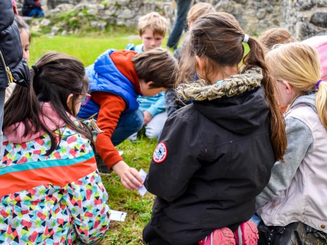 Chasse au trésor au Château de Ventadour