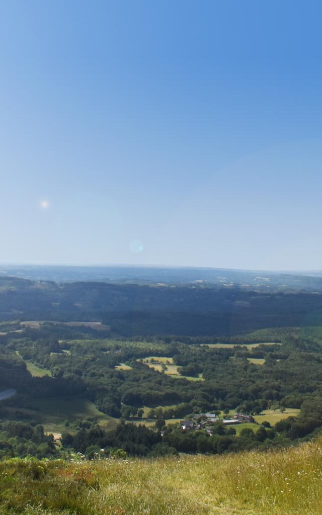 Point de vue du Suc-au-May à Chaumeil