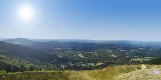 Point de vue du Suc-au-May à Chaumeil