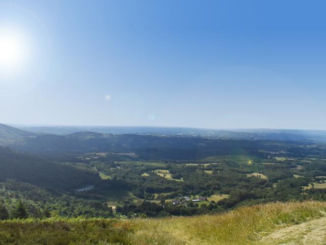 Point de vue du Suc-au-May à Chaumeil