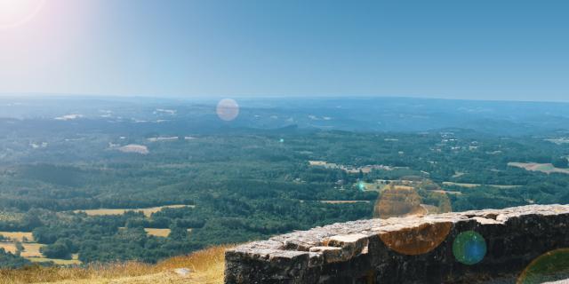 Point de vue du Suc-au-May à Chaumeil