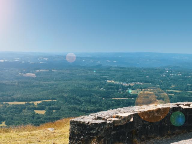 Point de vue du Suc-au-May à Chaumeil