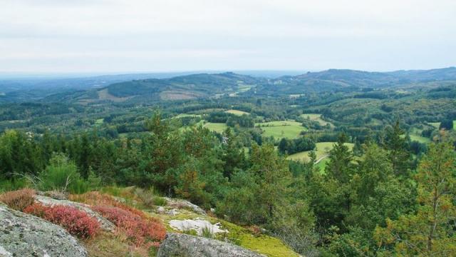 Paysage Du Rocher De La Brette